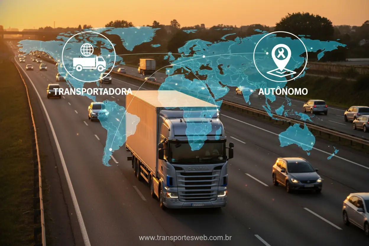 Transportadora ou Frete Autônomo! Qual a Melhor Escolha para o Cliente