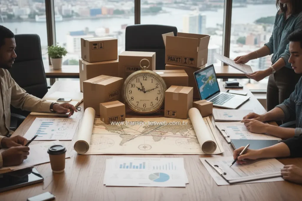Análise de fatores decisivos na logística de cargas